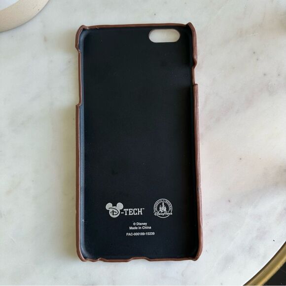 Disney Parks D- Tech Simulated Leather Mickey Mouse IPhone 6s Phone Skin Case - Picture 3 of 7